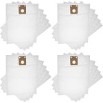 20x sacs compatible avec nilfisk vp300 eco, vp300 hepa, saltix 10, gd 1010 aspirateur - microfibre non ...