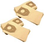 20x sacs compatible avec progress pp 4 aspirateur - papier, 29cm x 17, 5cm - vhbw