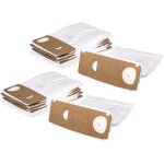 20x sacs compatible avec vorwerk kobold vk130, vk131, vk 130, vk 131, vk130sc aspirateur - microfibres ...
