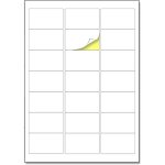 21 �tiquettes / feuille, 50 feuilles, a4 �tiquettes autocollantes imprimable blanc - 63, 5 x 38, 1 mm ...