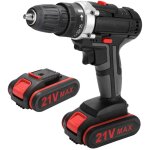 21v drill sans fil �lectrique multifonctionnel batterie de lithium haute puissance sans fil drillons ...