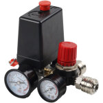 220v compresseur d'air pi�ces pompe � air r�gulateur r�gulateur europ�en support assemblage pressostat ...