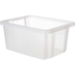 225358 bac gerbable embo�table essentials drehstapelbox 20l, transparent empilable transparent 1 pc(s) ...