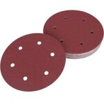 225mm disque de pon�age, 30 pcs disque a poncer, 6 trous disque ponceuse girafe, papier abrasif pour ...