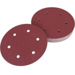 225mm disque de pon�age 80 grain, 30 pcs disque abrasif circulaire, papier abrasif pour ponceuse � sec ...