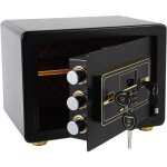 22l / 5. 8gal coffre - fort pour meubles avec clavier numérique système d'alarme électronique ignifuge ... 22l / 5. 8gal coffre - fort pour meubles avec clavier numérique système d'alarme électronique ignifuge ...
