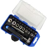 23pi�ces cliquet tournevis pour r�paration urgence outils de m�canique automobile avec manche ergonomique ...