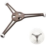 24, 5 cm plateau en forme de triangle, porteplateau � microondes support, anneau rotatif pour four � ...