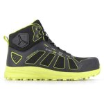 S 24 bossi industrie - s24 baskets de s�curit� montantes s3 rider - 6282 - noir / jaune - 43