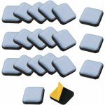 24 pcs patins glisseurs pour meubles auto - adhsifs patins en tflon pour meubles carrs patin de chaise ...