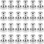 24 pi�ces aimants puissants 12x16 mm, aimant frigo, aimant neodyme, magnet frigo, aimants tableau magn�tique, ...