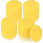 24 pi�ces �ponge de polissage de voiture, tampons applicateurs de cire pour voiture, applicateur de polissage ...