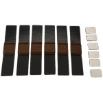 24 pi�ces patins en feutre, coussinets en feutre pour meubles pieds de chaise, patins pour meubles, protection ...