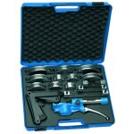 245611 jeu de cintreuses manuelles pour tubes, hydraulique, 11 pi�ces