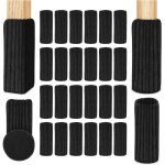 24pcs chaussette chaise pour pieds de chaise, chaussettes de chaise mobilier en feutre, patins antid�rapants ...