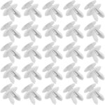 25 pcs clips voiture, clips plastique voiture, clips de fixation voiture, outillage carrosserie, rivet ...