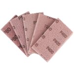 25 pi�ces bande abrasive en filet 70x125mm - feuilles abrasives auto - agrippantes - pour poncer sans ...