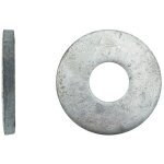 25 rondelles plates pour boulons de charpente m18 x 50 x 2 mm - galvanis� - d - work