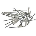 Adnauto - 250 rivets eclates 4x20 blancs