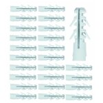 Cyclingcolors - 25x cheville à expansion classique universelle pour matériaux solides en nylon pa6 sans ... Cyclingcolors - 25x cheville à expansion classique universelle pour matériaux solides en nylon pa6 sans ...