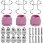 26 pi�ces ag60 / sg55 / sg51 consommables plasma decoupeur plasma , consommables de d�coupeuse plasma ...