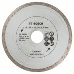Bosch - disque diamant carrelage �125 mm ts 2607019473