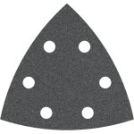 2608605192 lot de 5 feuilles abrasives pour ponceuse delta, grain 80 - bosch