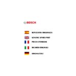 Pi�ce de rechange d?origine bosch 2609110769 porte - outil