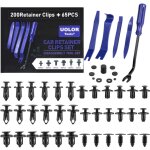 265 pi�ces rivet clips plastique clips d'aile en plastique universels clips voiture attaches de pare ...