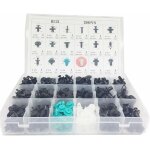 299pcs clips agrafe plastique rivets garnissages pare - chocs panneaux de portes auto voiture universel ...