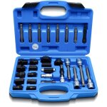 29pcs outils alternateur jeu de douilles � embouts alternateur roue libre d'alternateur outil de retrait ...