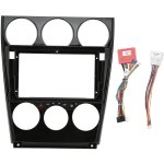 2din autoradio fascia int�gr� canbus pour android panneau de navigation cadre de remplacement pour mazda ...