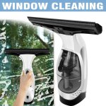 2in - 1 aspirateur de vitres rechargeable filtre hepa essuie - vitres grand rservoir d'eau