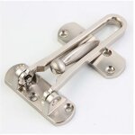 2pack entrebailleur de s�curit� porte acier fen�tre garde verrou porte d'entr�e sans cha�ne loquet de ...