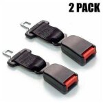 2pack rallonge de ceinture de s�curit�, rallonge de ceinture de s�curit� de voiture, boucle de ceinture ...