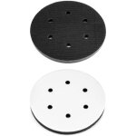 2pcs 125mm tampon de pon�age souple, tampon interface en �ponge pour disques de pon�age (6 trous)