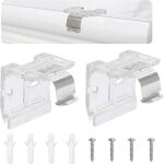 2pcs 25mm rideau de store fixe code d'installation, support de fixation de rideau rideau fixe code d'installat ... 2pcs 25mm rideau de store fixe code d'installation, support de fixation de rideau rideau fixe code d'installat ...