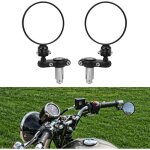 2pcs 7 / 8' 22mm moto guidon pliant rétroviseurs, handlebarre grips embouts retroviseur latéraux miroirs ... 2pcs 7 / 8' 22mm moto guidon pliant rétroviseurs, handlebarre grips embouts retroviseur latéraux miroirs ...