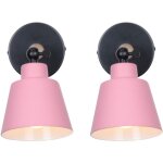 2pcs applique murale moderne en bois lampe murale rtro applique murale minimaliste pour chambre  coucher, ...