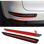2pcs autocollant de voiture protection pare - chocs avant bord arri�re corner guard scratch protector ...