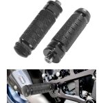2pcs cale pied moto, repose pied arriere moto, avec boulons de montage, repose - pieds arri�re cnc universel ...