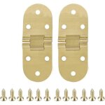 2pcs charni�res pour placards, charni�re de table pliante, flip top charni�re avec vis 80 x 30 mm