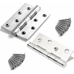 2pcs charniere porte lourde, exterieur charni�re inox, paumelles charniere porte bois charni�res acier ...