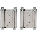 Serbia - 2pcs charnires  ressort double action en acier inox charnires de porte de saloon gond porte ...