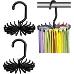 2pcs cintre porte - cravates, tournoyer rack � cravates support de cintre de ceinture, crochet tournant ...
