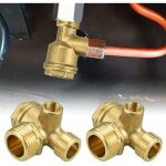 2pcs clapet anti retour compresseur en cuivre 10mm 16mm 20mm valve anti retour compresseur antirouille ...