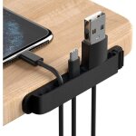 2pcs clips c�bles organisateur bureau, rangement bureau, accessoire bureau, range c�ble, attache c�ble, ...