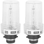 2pcs d2s 6000k 35w remplacement de voiture safe bright xenon hid phare ampoule - xvx