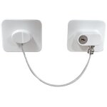 2pcs fen�tre entreb�illeur de porte verrouillage porte coulissante b�b� s�curit� enfant verrou de s�curit� ...