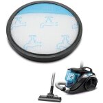 2pcs filtre lavable pour aspirateur rowenta compact power cyclonic, filtre de rechange compatible avec ...